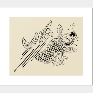 Koi Fish Posters and Art